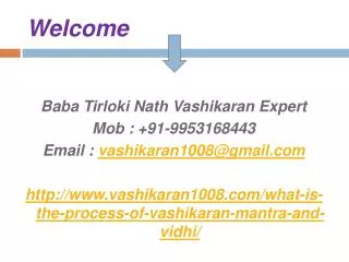What is The Process of Vashikaran Mantra and Vidhi