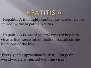 Hpatitis A
