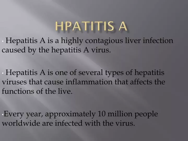 hpatitis a