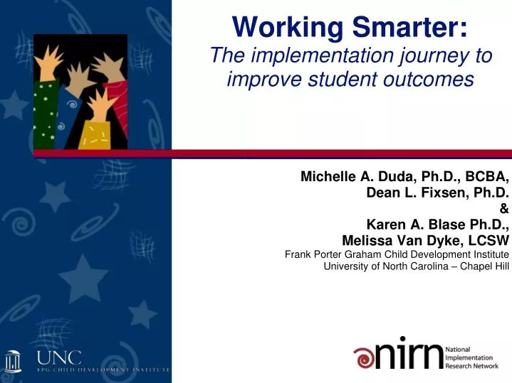 working smarter the implementation journey to improve student outcomes