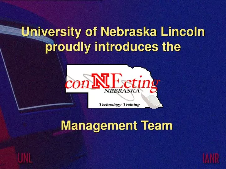 university of nebraska lincoln proudly introduces the