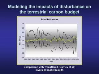 Modeling the impacts of disturbance on the terrestrial carbon budget