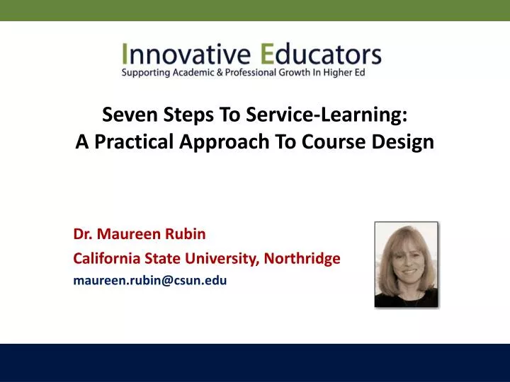 dr maureen rubin california state university northridge maureen rubin@csun edu