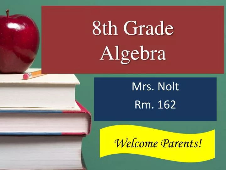 8th grade algebra