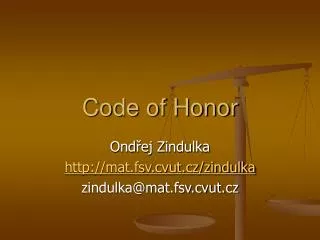 code of honor