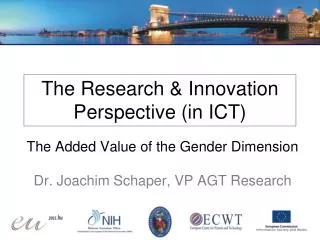 The Research &amp; Innovation Perspective (in ICT)