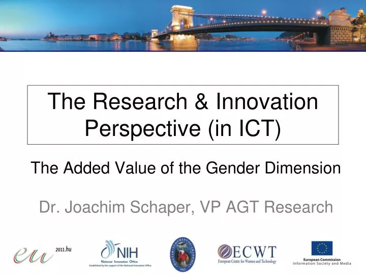 the research innovation perspective in ict