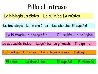 pilla al intruso