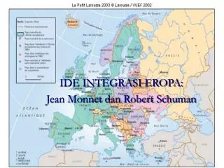 ide integrasi eropa jean monnet dan robert schuman