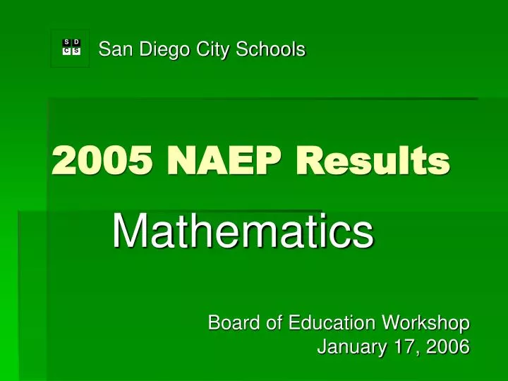 2005 naep results