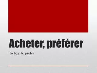 acheter pr f rer