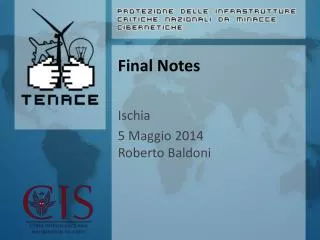 final notes