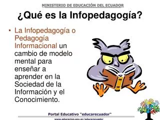 qu es la infopedagog a