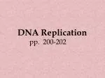 DNA Replication - slide 1