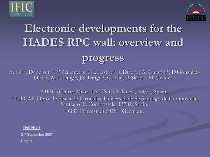 electronic developments for the hades rpc wall overview and progress