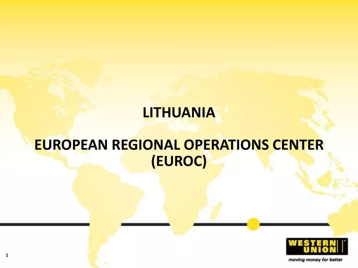 lithuania european regional operations center euroc