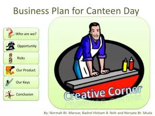 Business Plan for Canteen Day