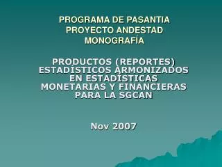 programa de pasantia proyecto andestad monograf a