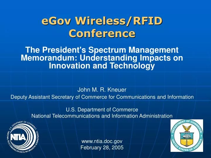 egov wireless rfid conference