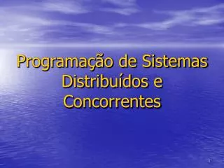 programa o de sistemas distribu dos e concorrentes