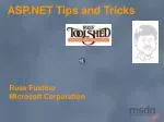 ASP.NET Tips and Tricks - slide 1