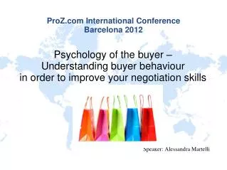 ProZ International Conference Barcelona 2012