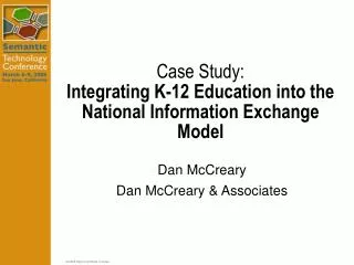 Case Study: Integrating K-12 Education into the National Information Exchange Model