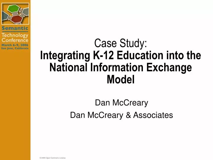 case study integrating k 12 education into the national information exchange model