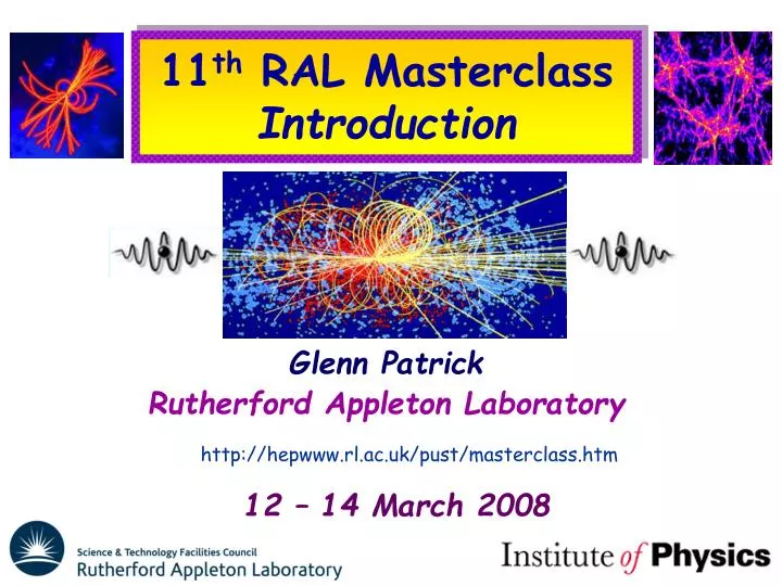11 th ral masterclass introduction