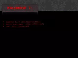 kelompok 7