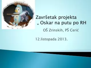 o zrinskih p ceri 12 listopada 2013