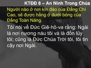 kt 8 an ninh trong ch a