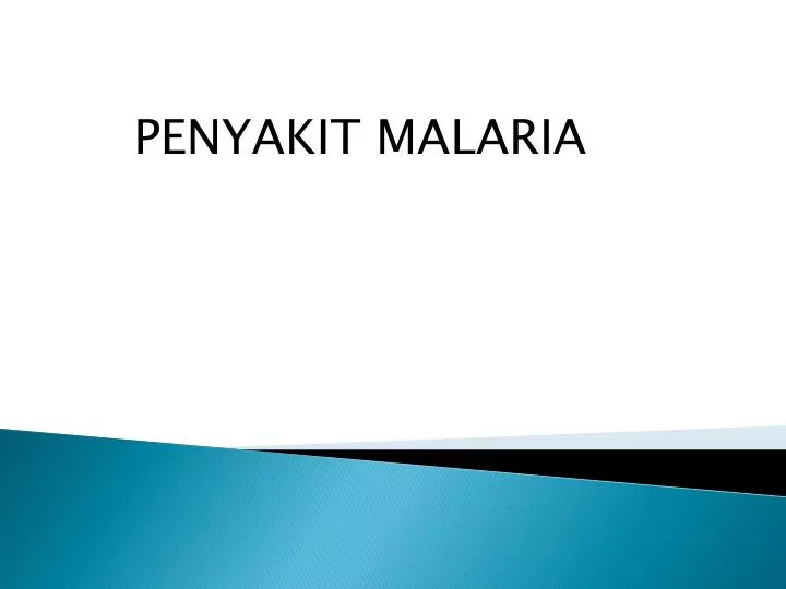 penyakit malaria