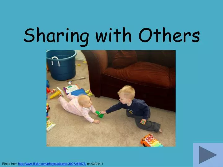 sharing with others