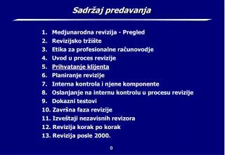 sadr aj predavanja