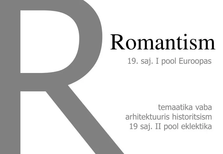romantism