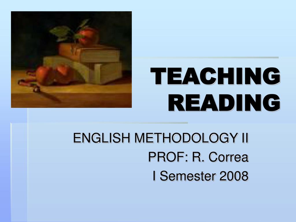 PPT - TEACHING READING PowerPoint Presentation, free download - ID:3910191