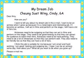 Cheung Suet Wing, Cindy, 6A