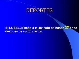 deportes