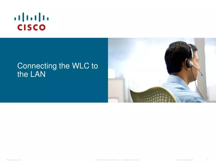 connecting the wlc to the lan