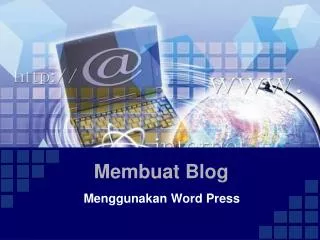 membuat blog