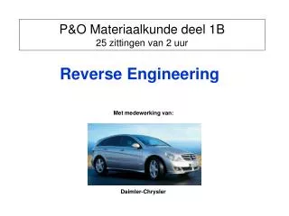 p o materiaalkunde deel 1b 25 zittingen van 2 uur