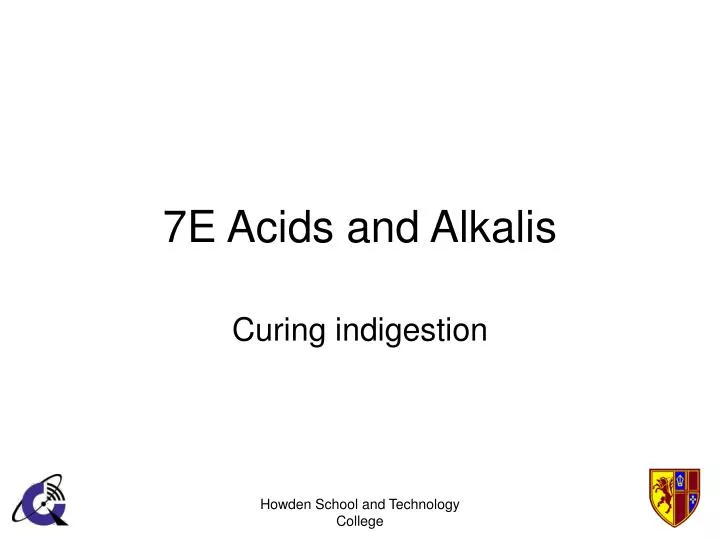 7e acids and alkalis