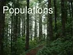 Populations - slide 1