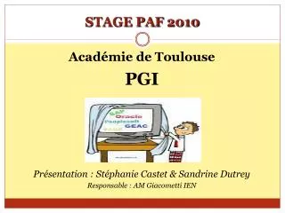 stage paf 2010