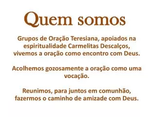 quem somos