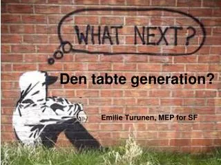 den tabte generation