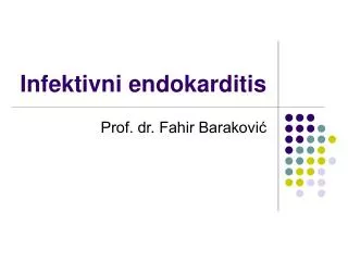 infektivni endokarditis