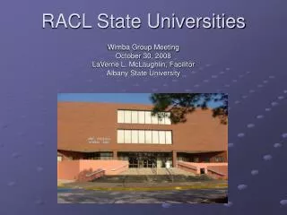 RACL State Universities