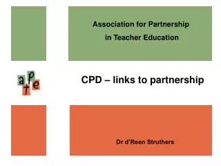 Association for Partnership in Teacher Education